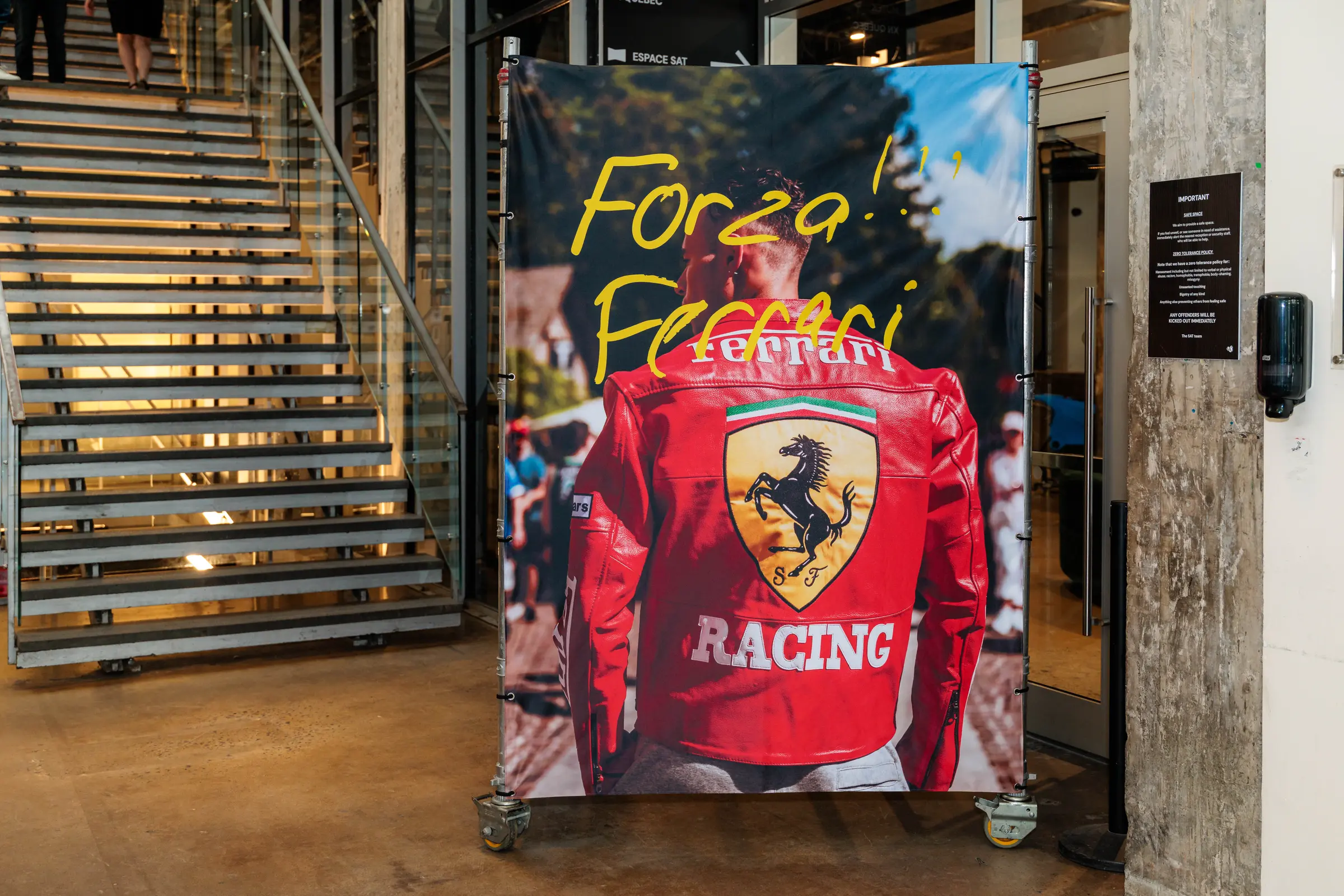 IBM x Ferrari — Forza Ferrari on the floor