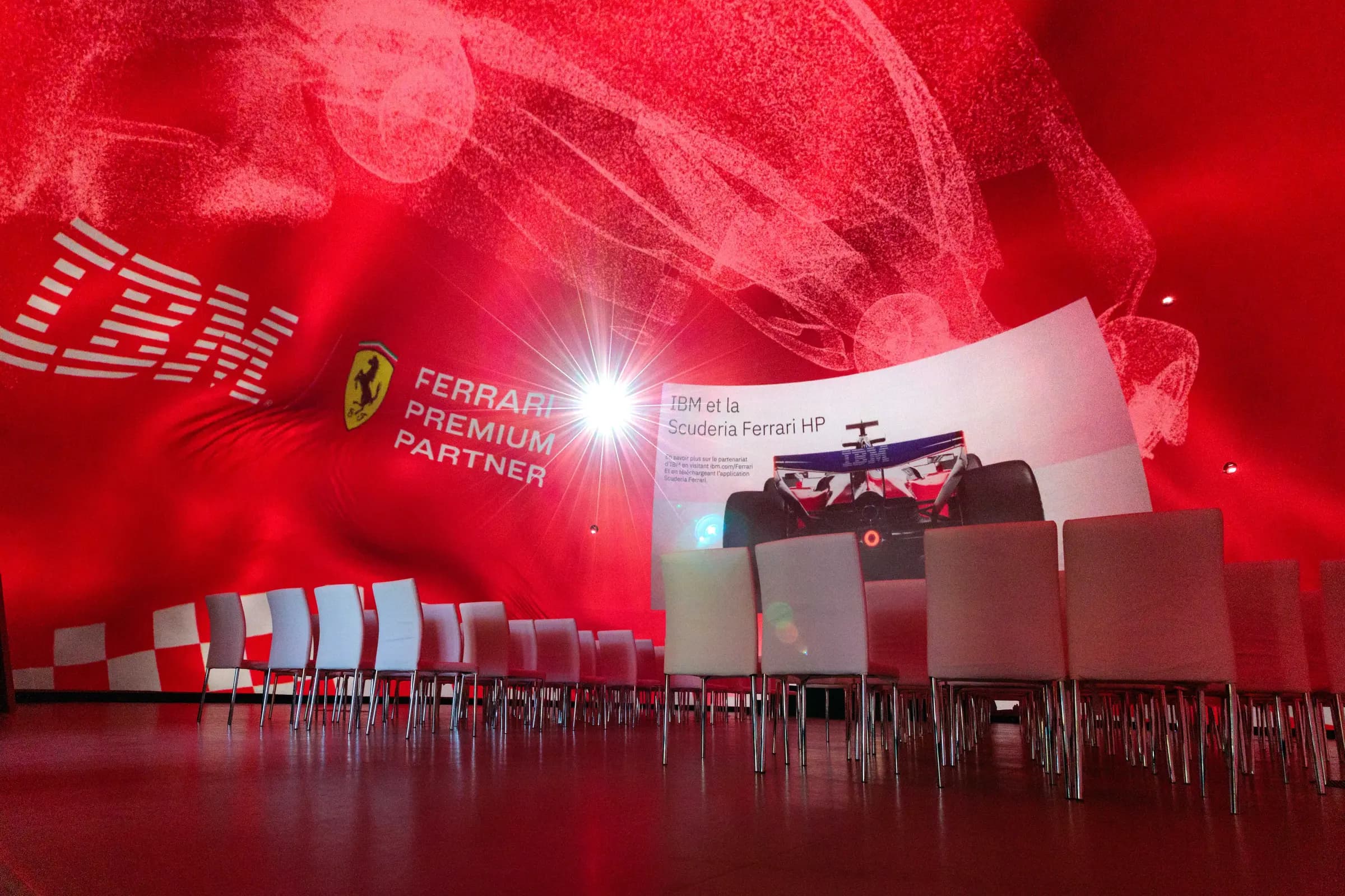 IBM x Ferrari — The dome before doors