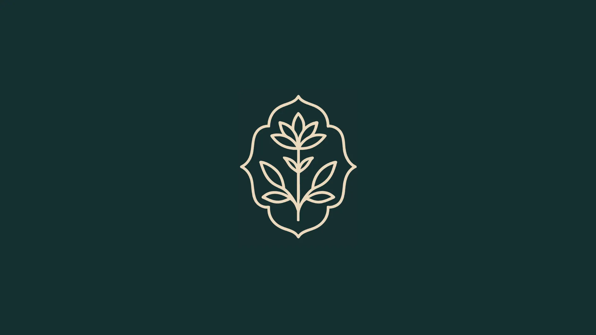 Atelier Talule — Atelier Talule - jasmine isotype on forest green