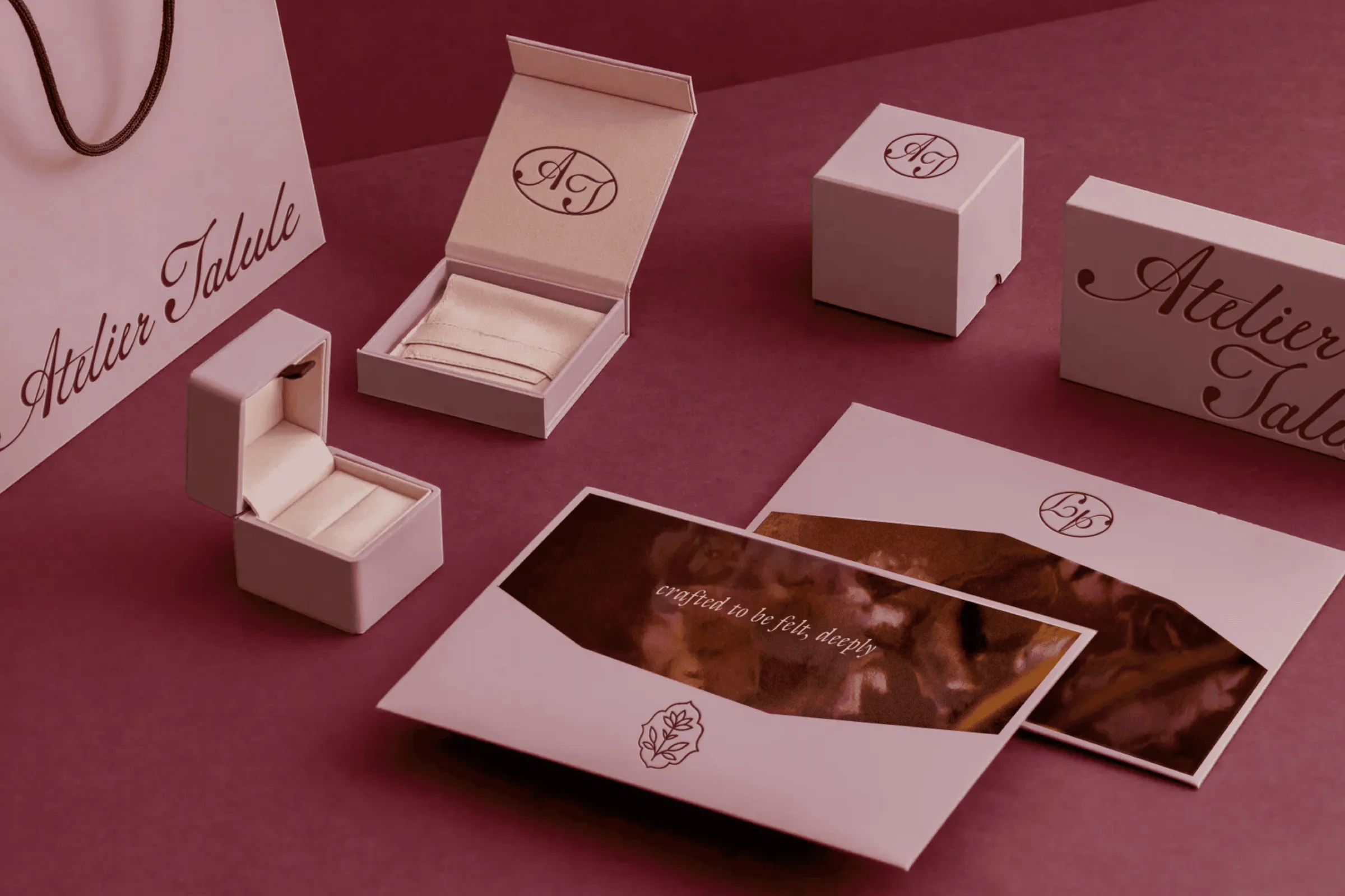 Atelier Talule — Atelier Talule - packaging suite still life