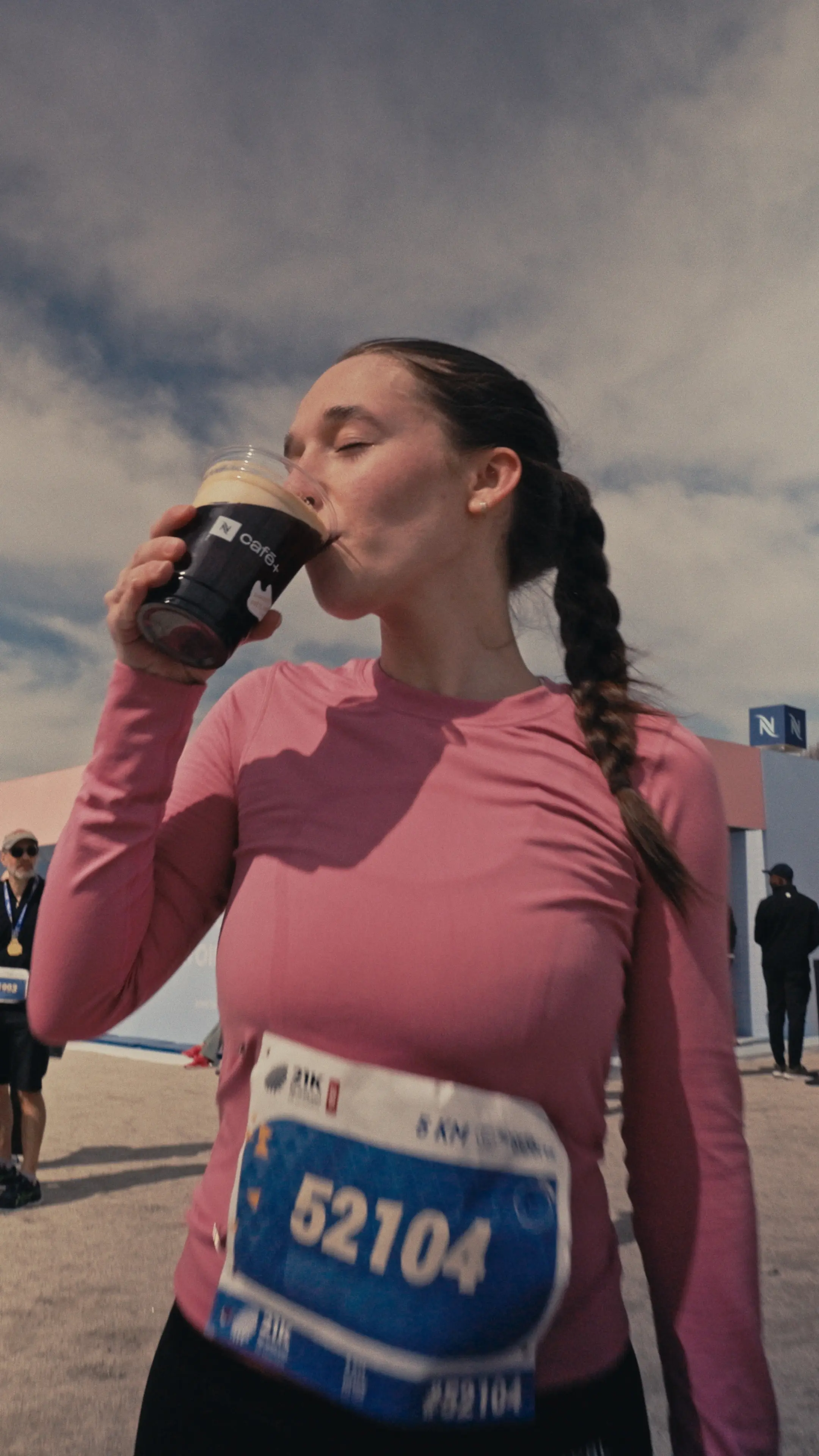 Nespresso 21K — Nespresso 21K — a runner's break