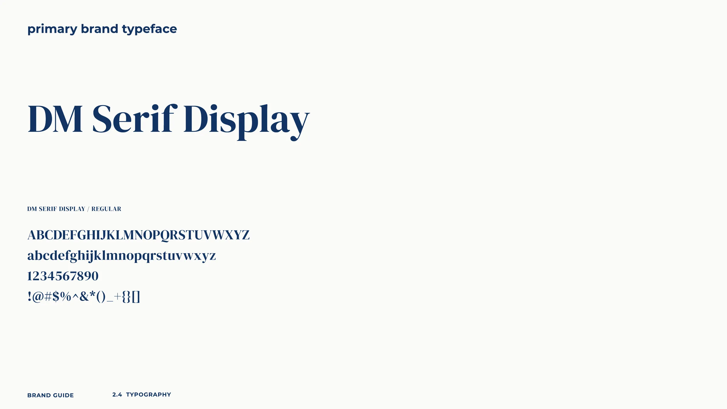 Dr.Bita · House of Brands — Dr.Bita - primary brand typeface