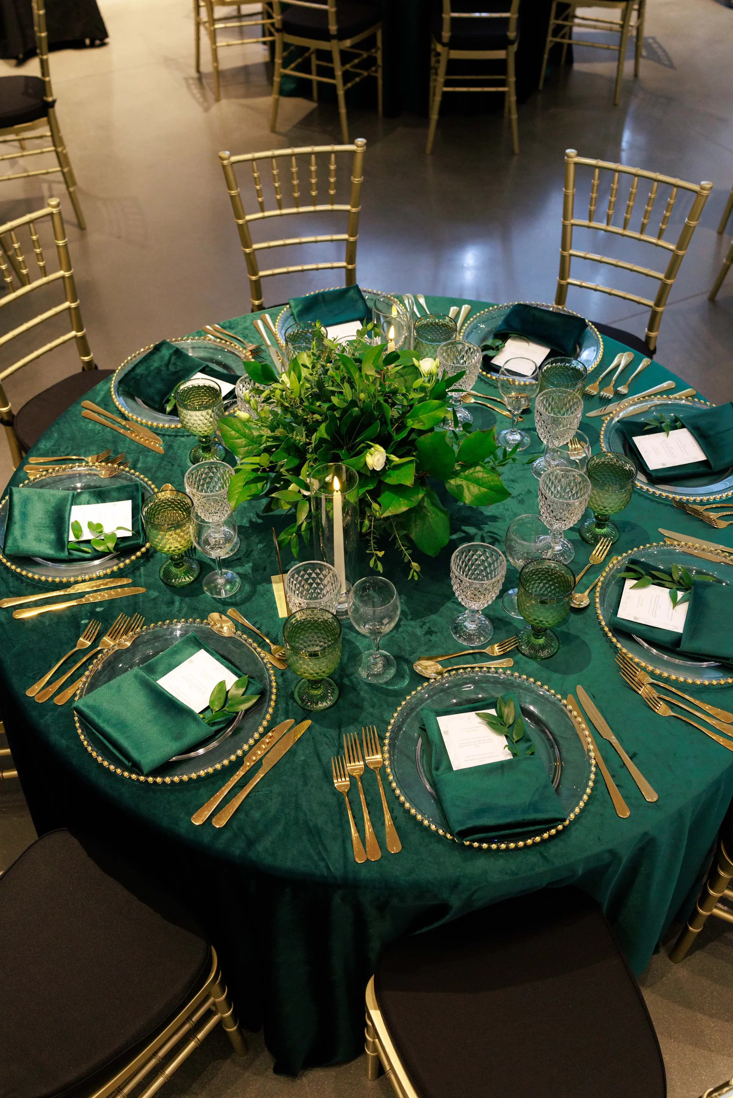 CSOHNS Annual Meeting — CSOHNS — gala table setting
